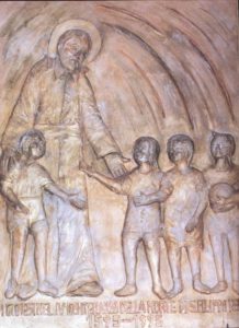 Monumento S. Filippo Neri - Gioia del Colle (BA) - anno 1995 - 100×150 cm