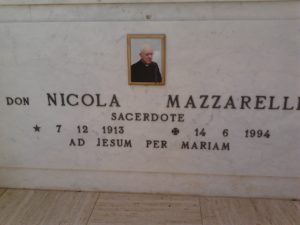 Lapide di Don Nicola Mazzarelli