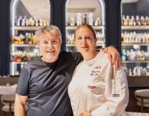 Andrea Brandonisio e Roberta Esposito nel Brando Pizza Bistrot